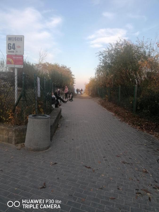 Apartament 2 Pokoje W Gdansku Blisko Morza 1500 M Do Plazy Exterior foto